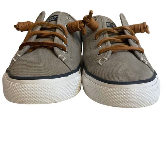 Sperry Top-Sider Boat Shoe Women's Size 6.5 M Gray Seacoast Sneaker Memory Foam - Picture 3 of 8